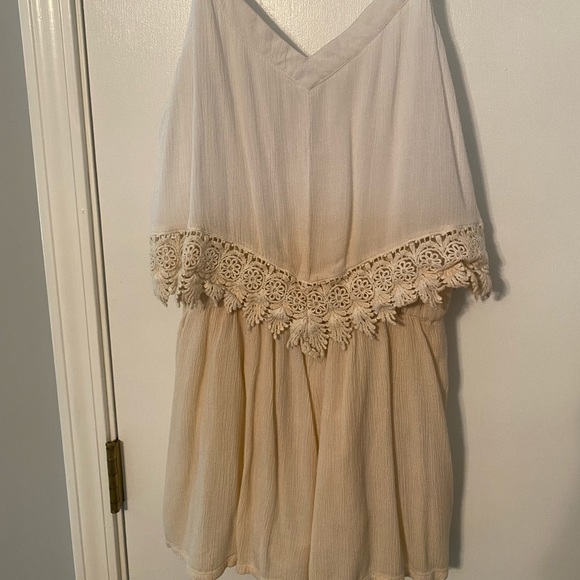 Ombre Lace Pink & Cream Romper - Medium 🪷 - Picture 2 of 6